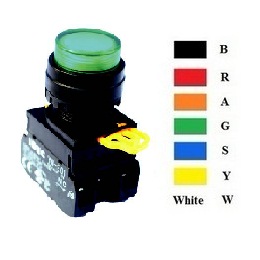 Pushbutton YW1L-M2E11Q4 S