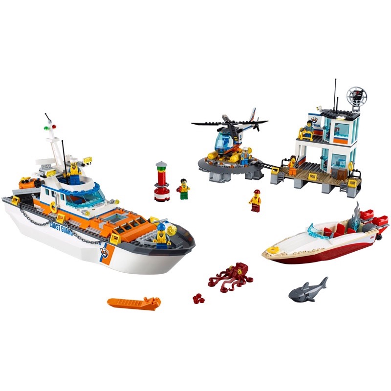 LEGO City 60167 Coast Guard Head Quarters (Damaged Box - กล่องไม่สวย)