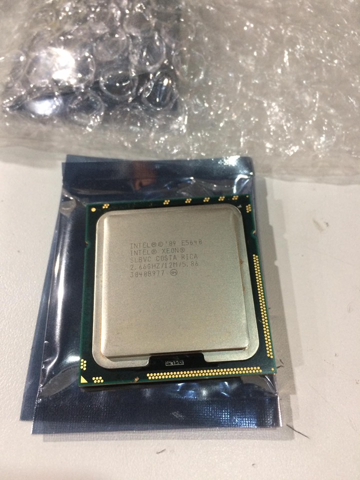 CPU Xeon E5640 2.66 GHz มือ 2 พร้อมใช้งาน
