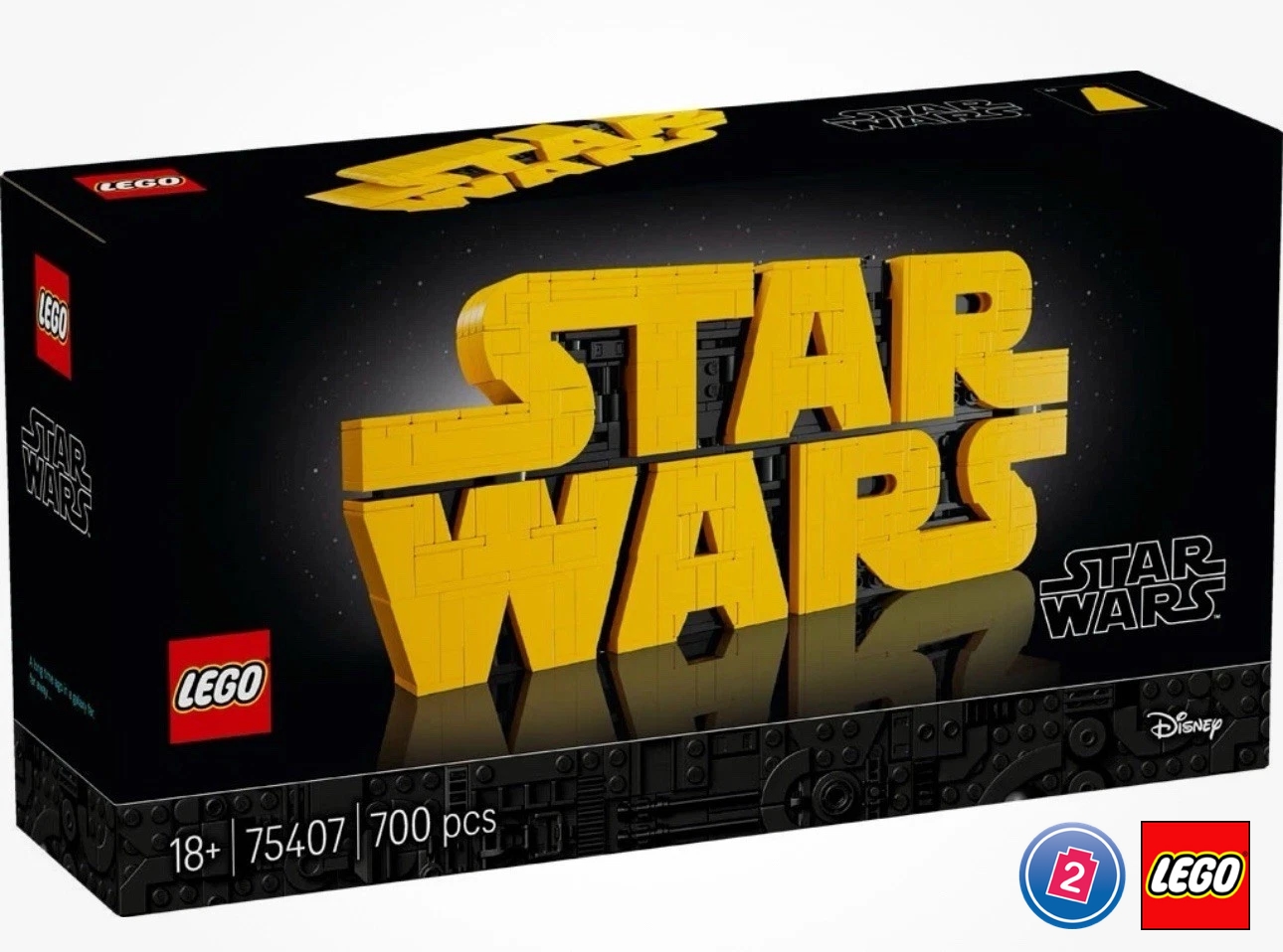 เลโก้ LEGO Star Wars 75407 Brick-Built Star Wars Logo
