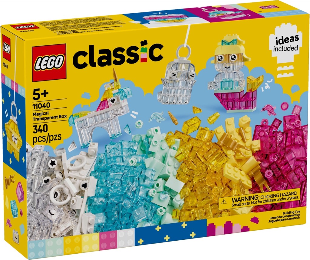 เลโก้ LEGO Classic 11040 Magical Transparent Box
