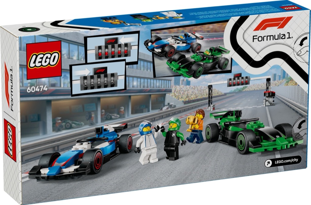 เลโก้ LEGO City 60474 F1 Grid with VCARB & Sauber Race Cars