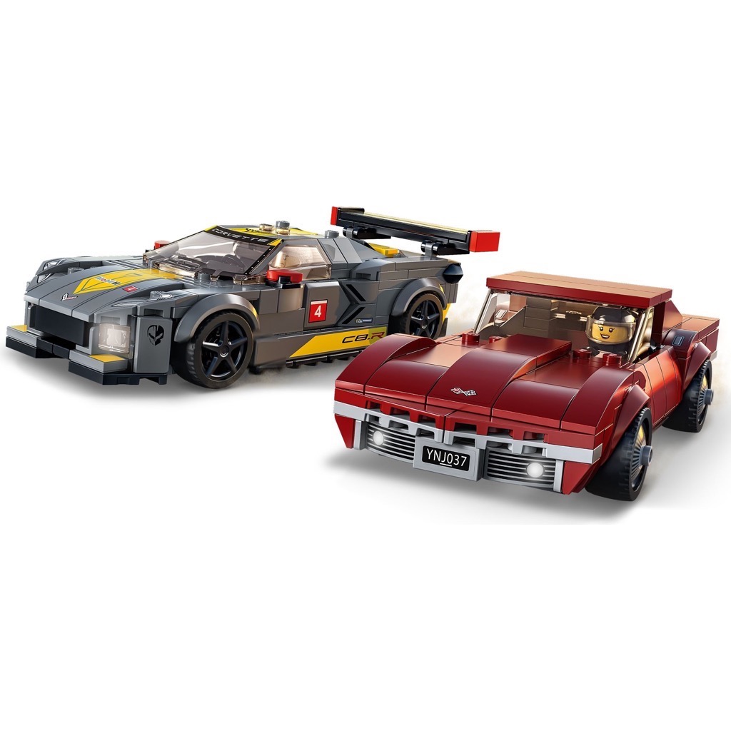 เลโก้ LEGO Speed Champions 76903 Chevrolet Corvette C8.R Race Car and 1968 Chevrolet Corvette
