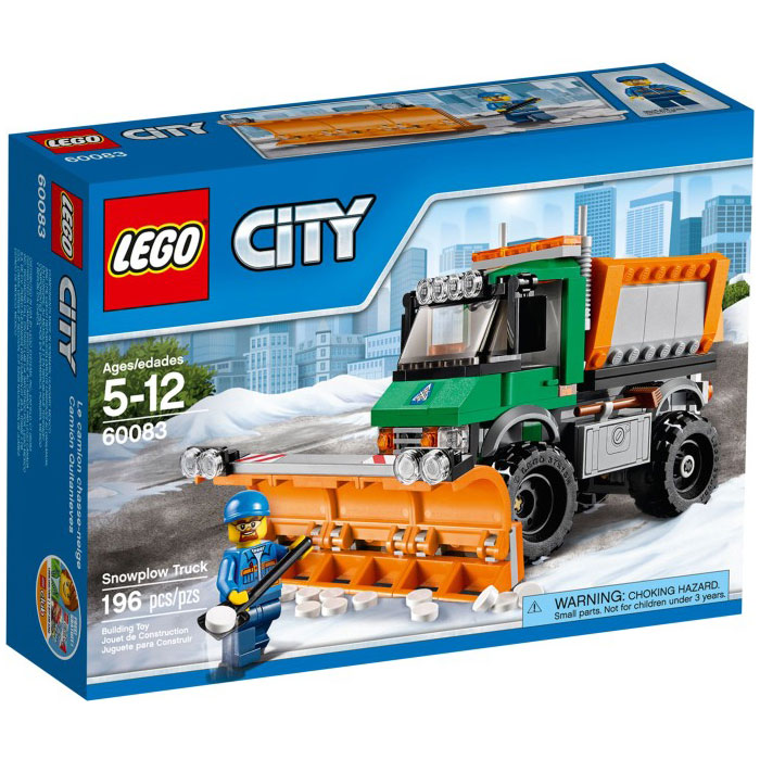 LEGO City 60083 Great Vehicles Snowplow Truck