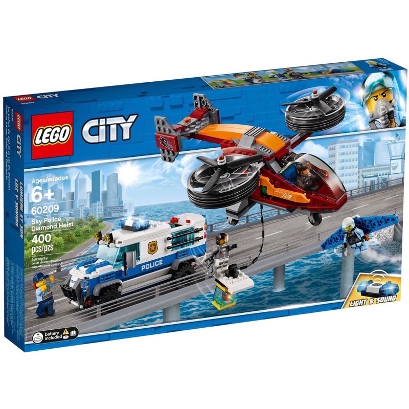 LEGO City 60209 Sky Police Diamond Heist