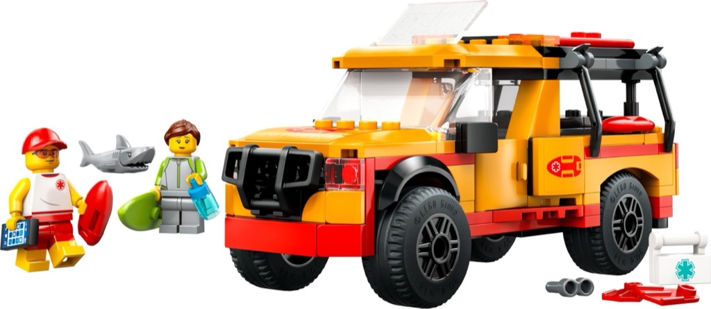เลโก้ LEGO City 60453 Lifeguard Beach Rescue Truck