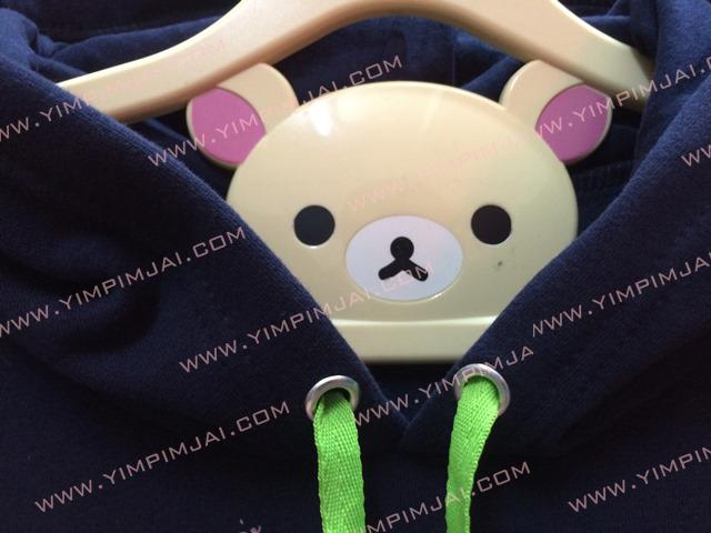 เสื้อฮู้ด เสื้อกันหนาว สีดำ หมวกดำ ไม่มีซิป เชือกเขียว มีกระเป๋า สกรีนตามสั่ง SILAPAKORN University