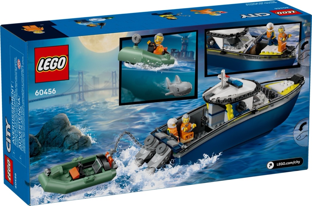 เลโก้ LEGO City 60456 Police Boat Chase