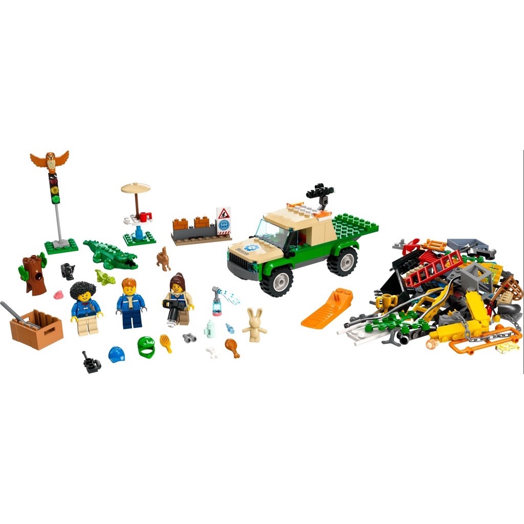 เลโก้ LEGO City 60353 Wild Animal Rescue Missions