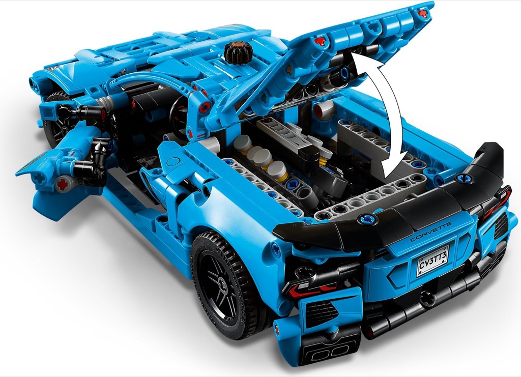 เลโก้ LEGO Technic 42217 Chevrolet Corvette Stingray Blue