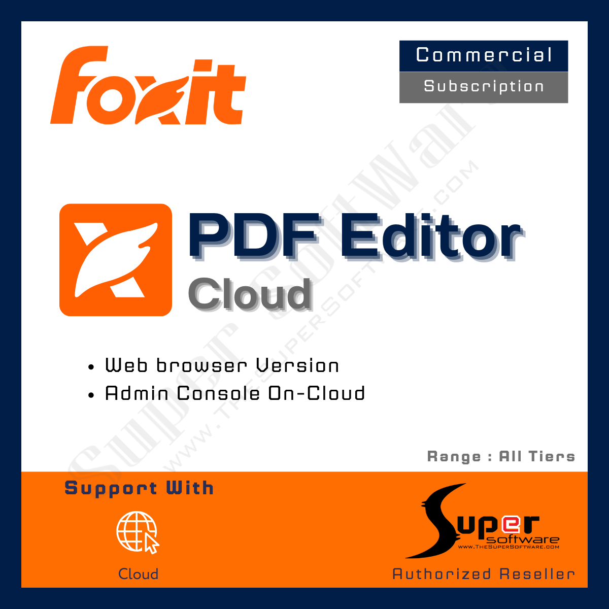 Foxit PDF Editor Cloud - Yearly Payment