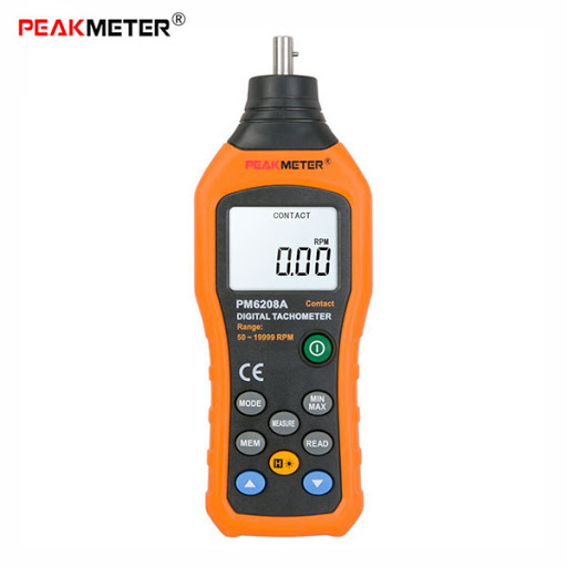 Peakmeter PM6208A เครื่องวัดความเร็วรอบ