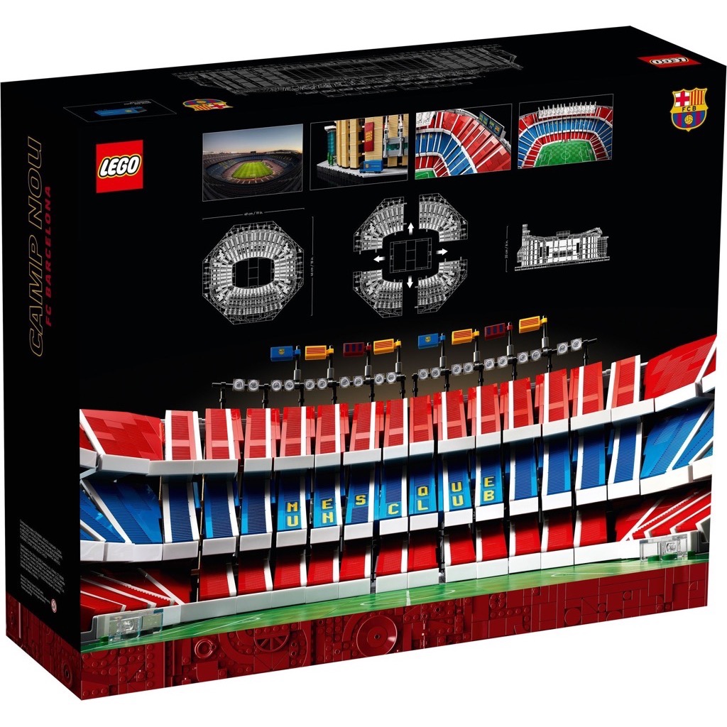 เลโก้ LEGO Exclusives 10284 Camp Nou - FC Barcelona (มีกล่องกระดาษตรงรุ่น)