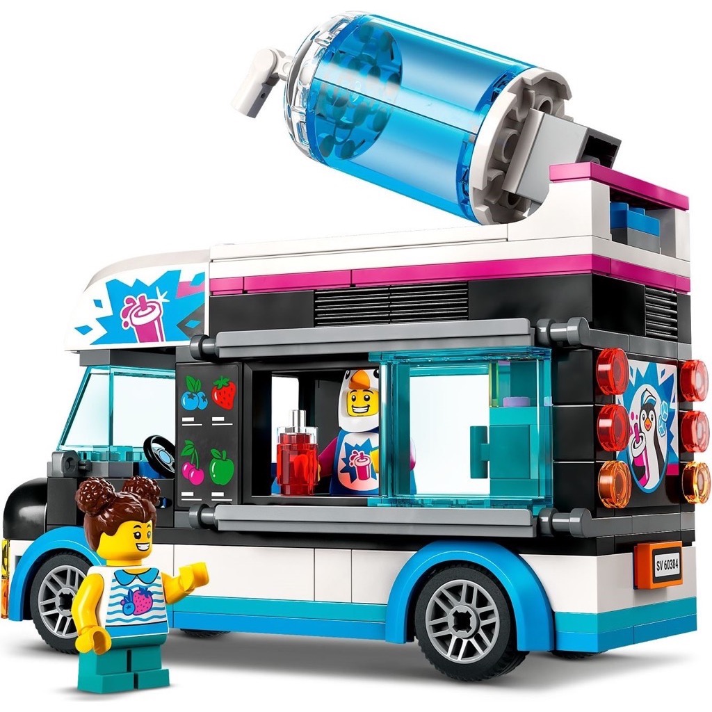 เลโก้ LEGO City 60384 Penguin Slushy Van