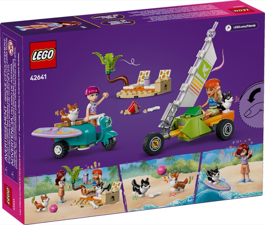 เลโก้ LEGO Friends 42641 Surfing Dogs and Scooter Adventure