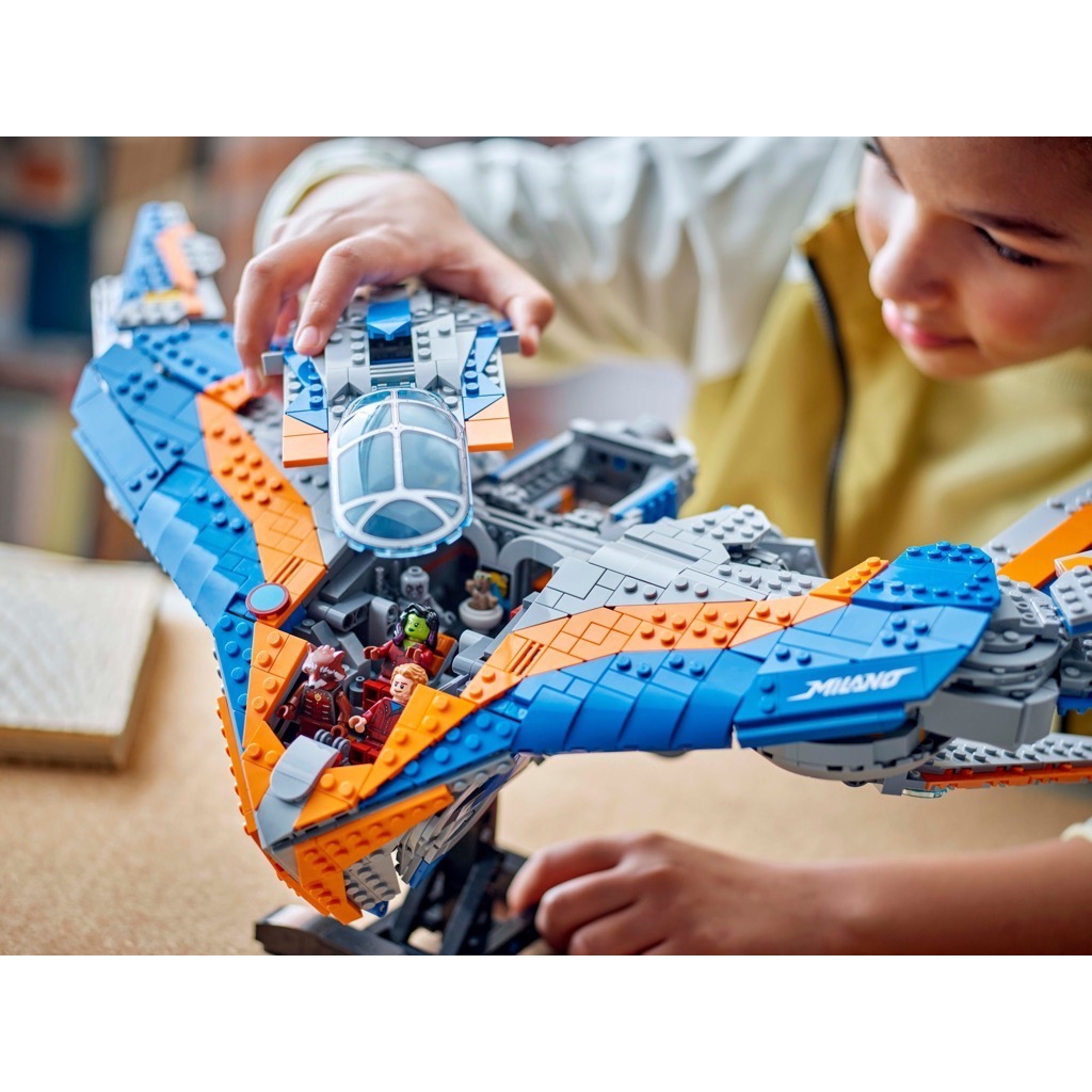 เลโก้ LEGO Super Heroes 76286 The Milano Spaceship (มีกล่องน้ำตาลตรงรุ่น)