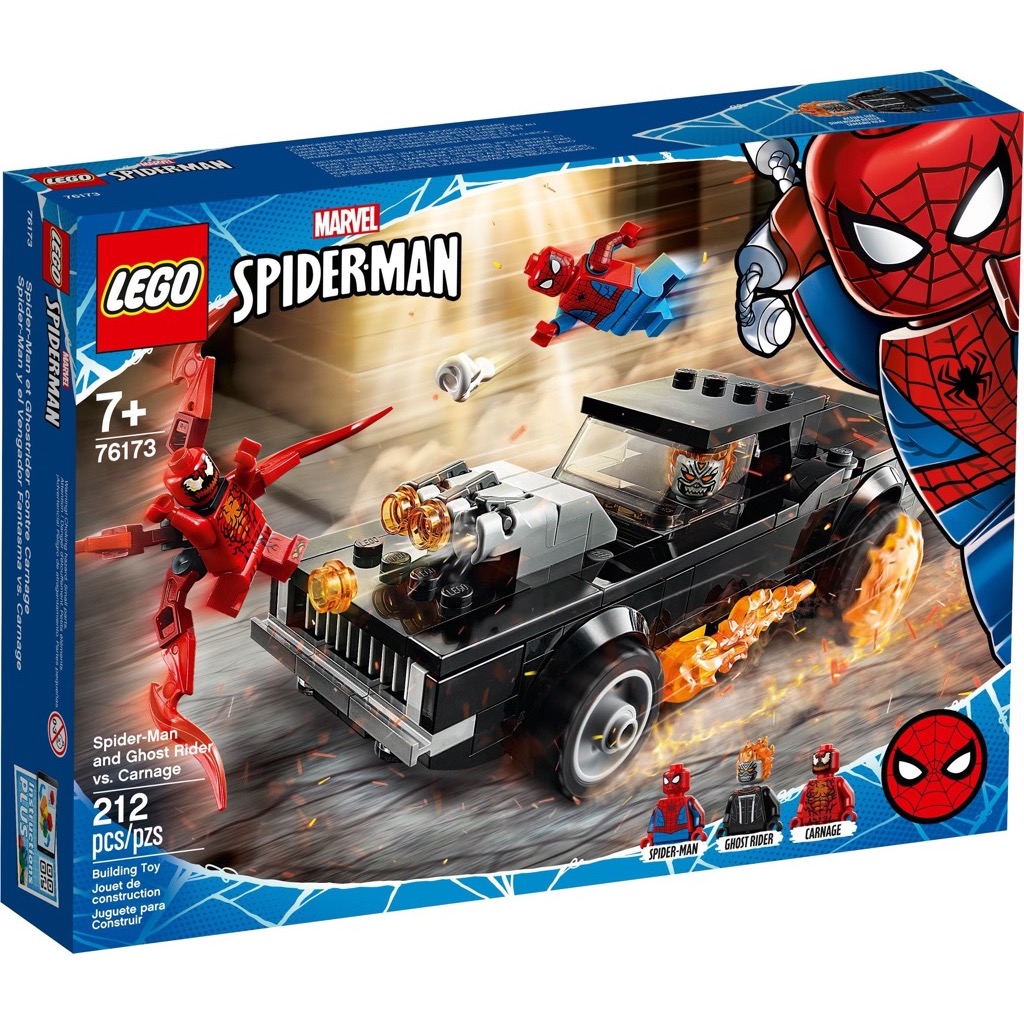 เลโก้ LEGO Super Heroes 76173 Spider-Man and Ghost Rider vs. Carnage