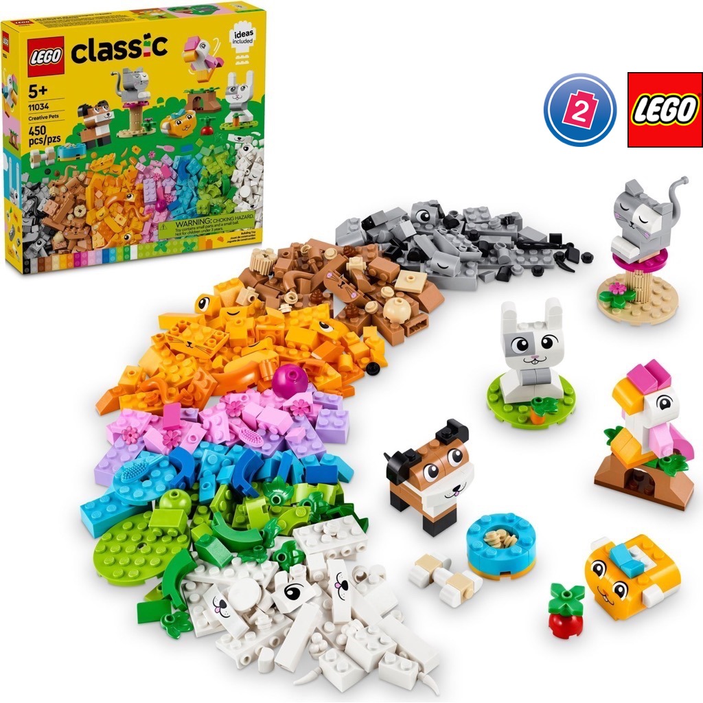 เลโก้ LEGO Classic 11034 Creative Pets
