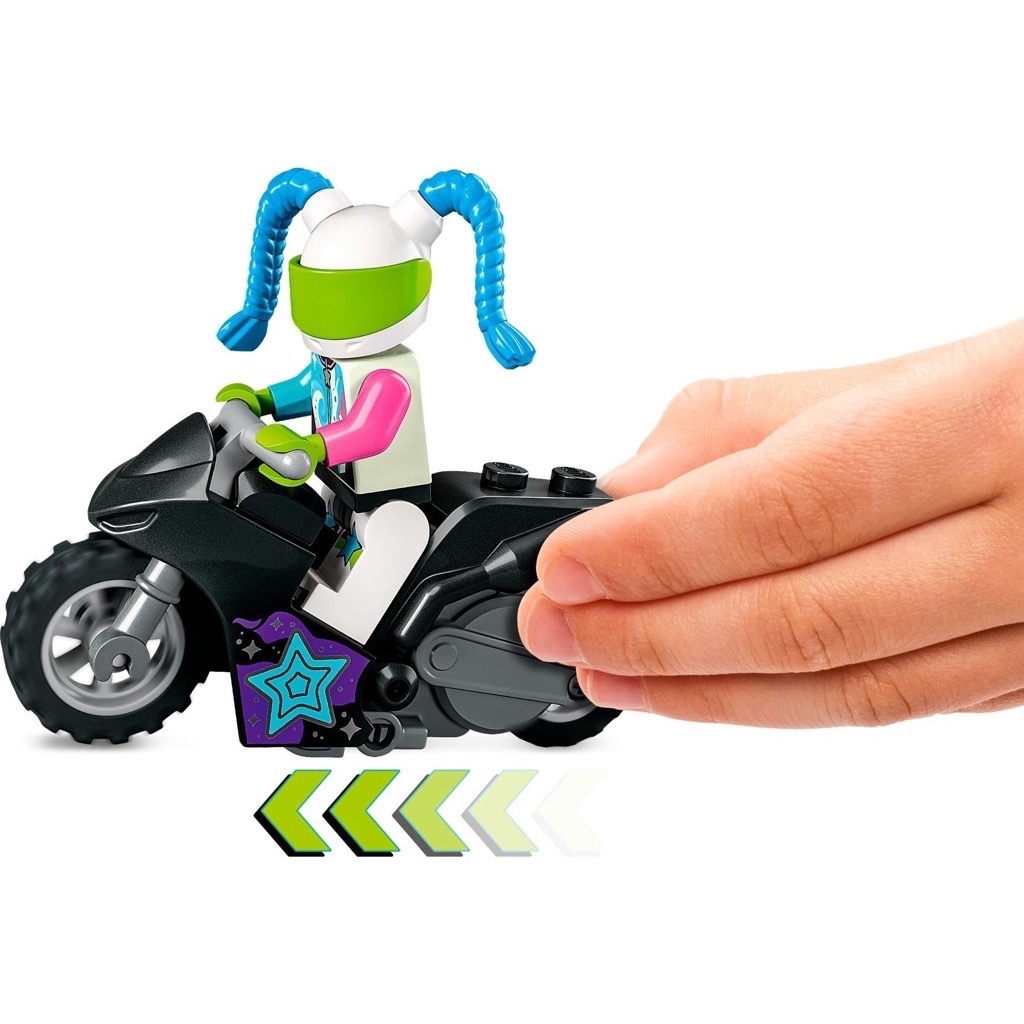 เลโก้ LEGO City 60341 The Knockdown Stunt Challenge