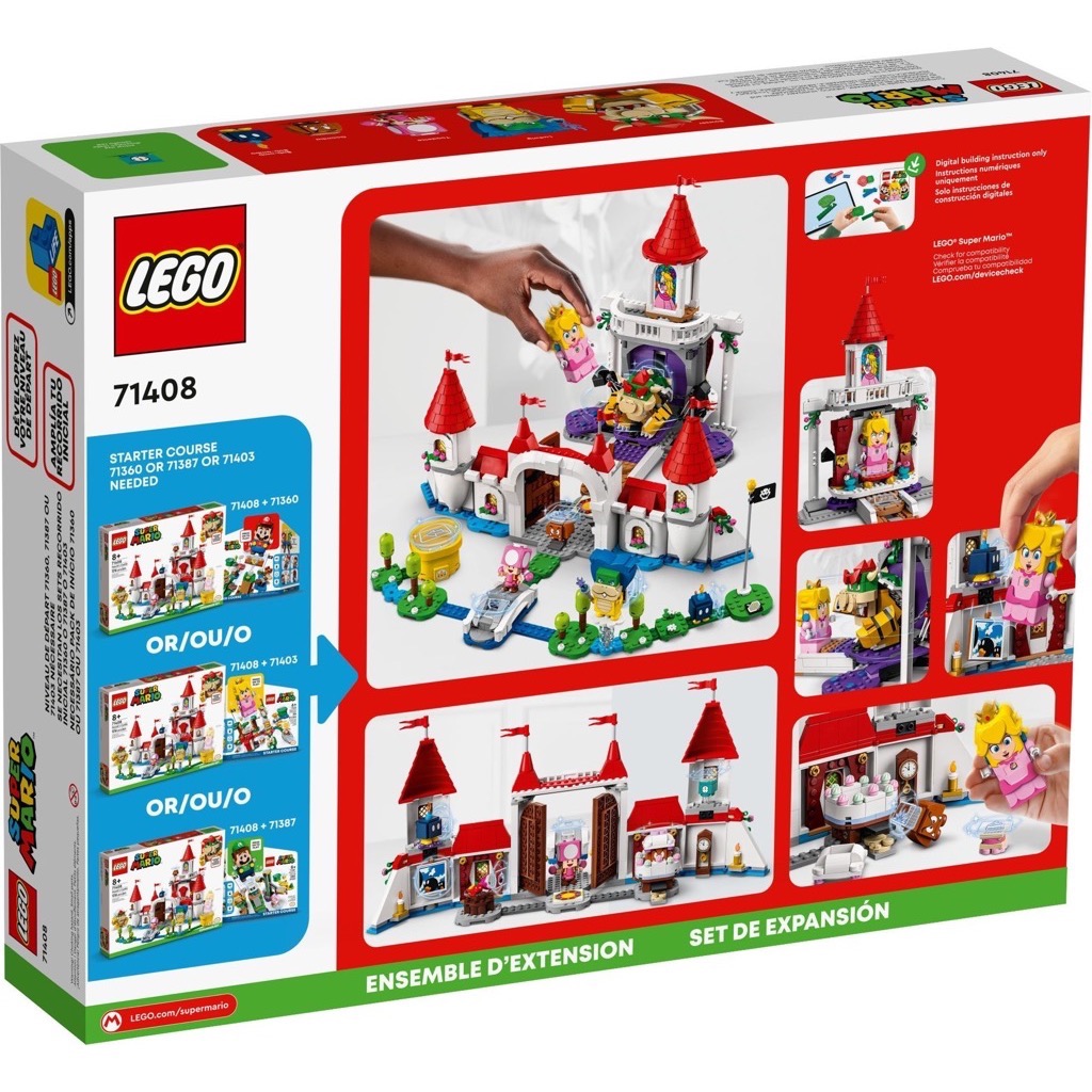 เลโก้ LEGO Super Mario 71408 Princess Peach's Castle