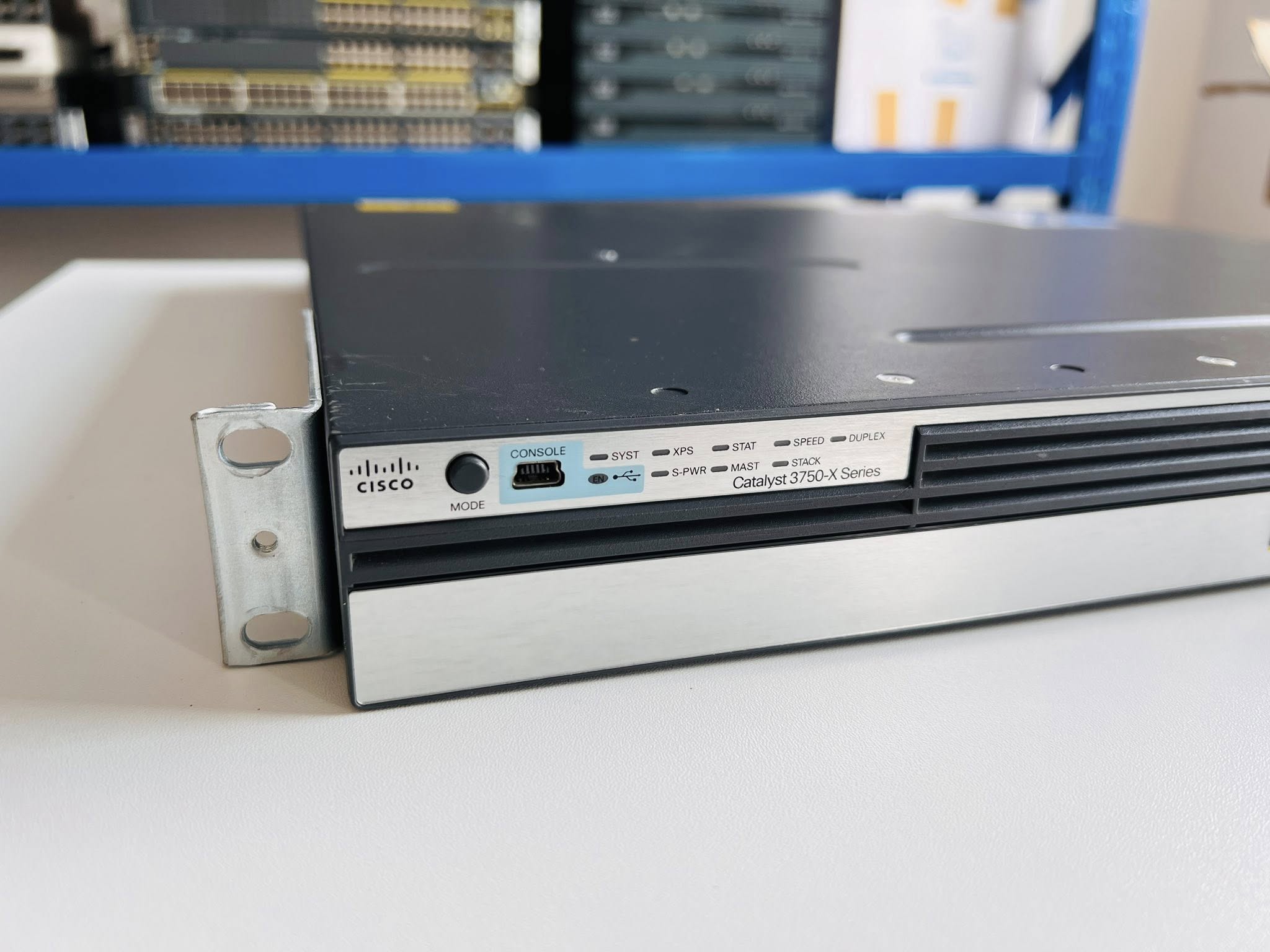 Switch Cisco 3750X 12port SFP Gigabit layer 3 สวิทซิสโก้มือสองพร้อมใช้งาน