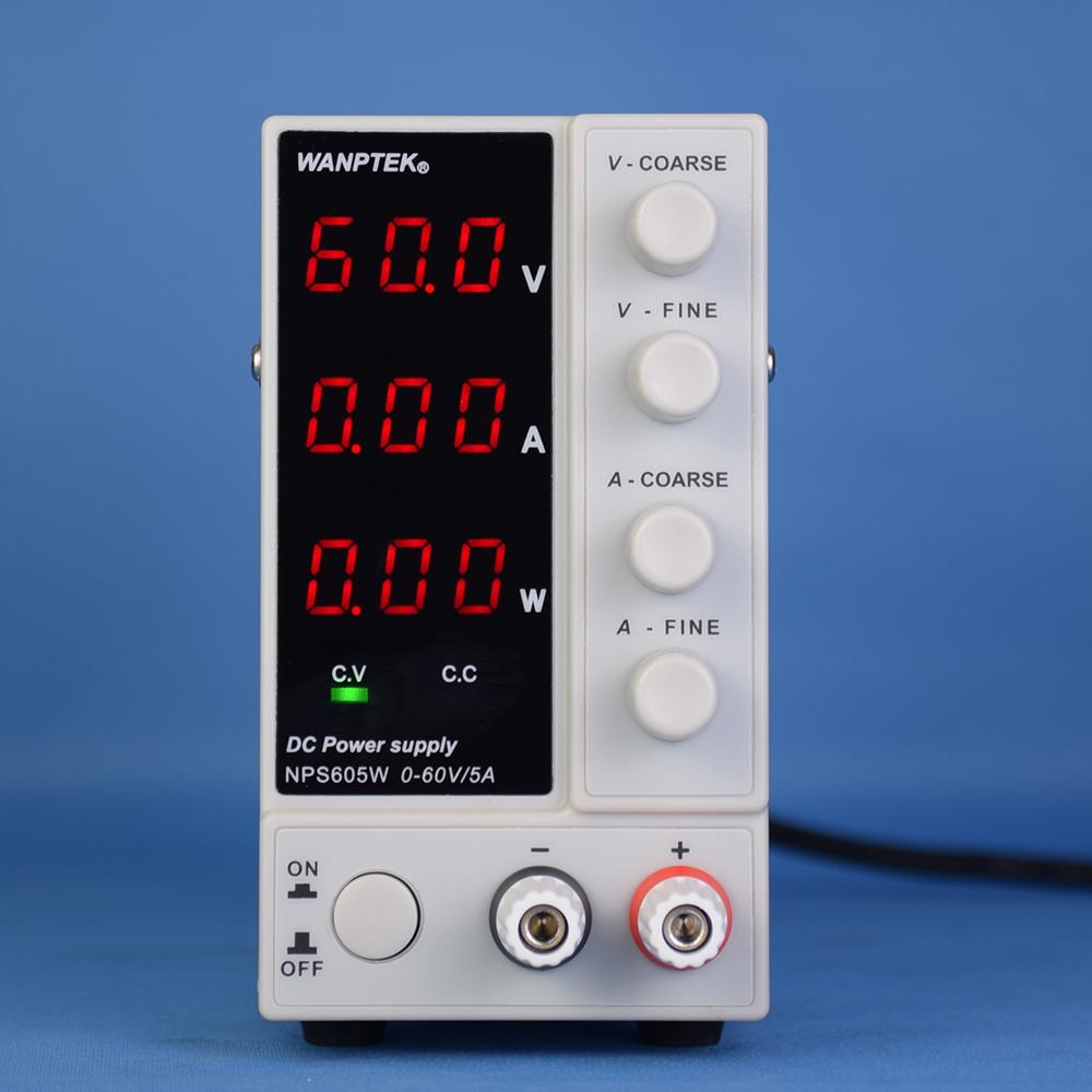 Wanptek NPS605W 0-60V 0-5A Switching DC Power Supply