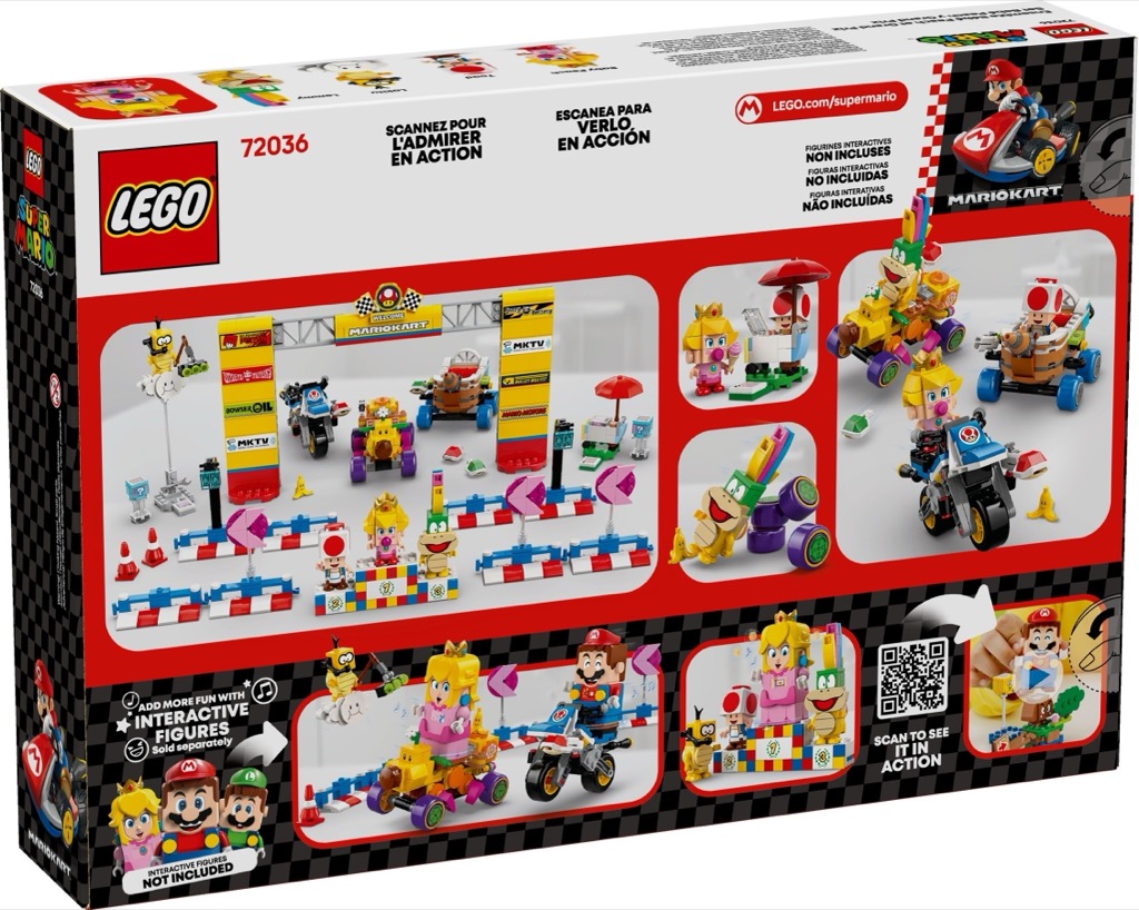 เลโก้ LEGO Super Mario 72036 Baby Peach & Grand Prix Set