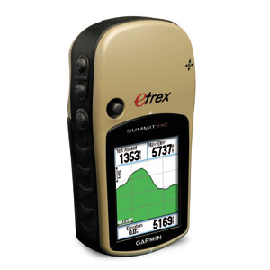 เครื่อง GPS ยี่ห้อ Garmin รุ่น eTrex Summit HC