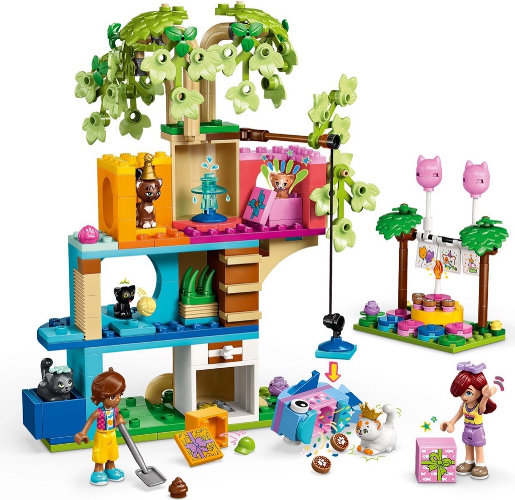 เลโก้ LEGO Friends 42666 Cat Birthday Party & Tree House