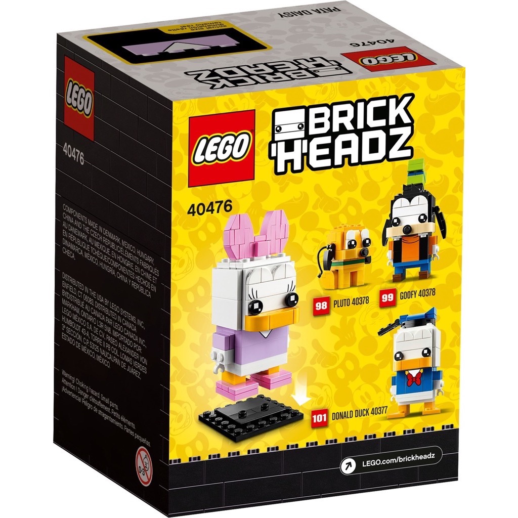 เลโก้ LEGO BrickHeadz 40476 Daisy Duck