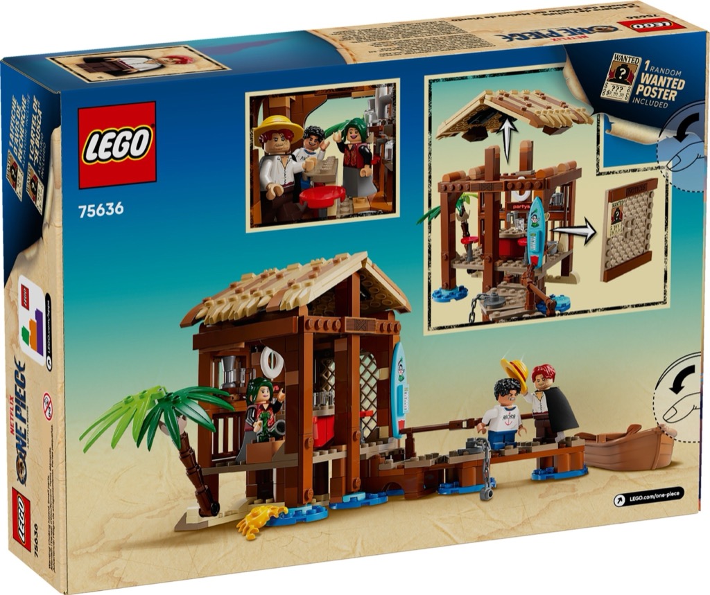 เลโก้ LEGO Exclusives ONE PIECE 75636 Windmill Village Hut