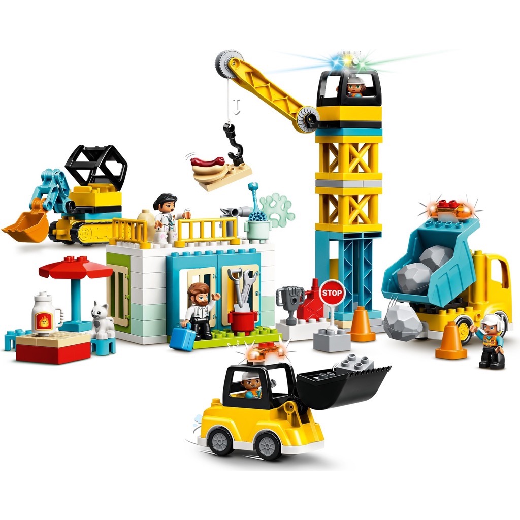 เลโก้ LEGO Duplo 10933 Tower Crane & Construction