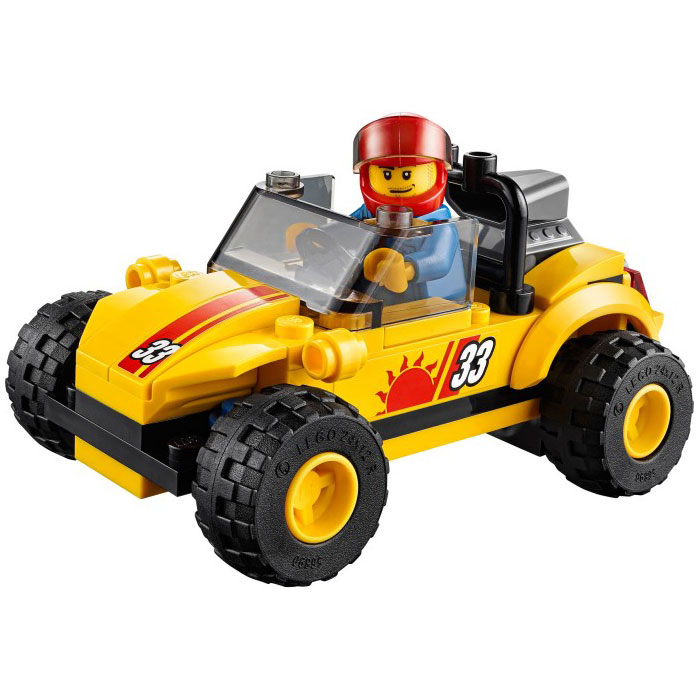 LEGO City 60082 Great Vehicles Dune Buggy Trailer