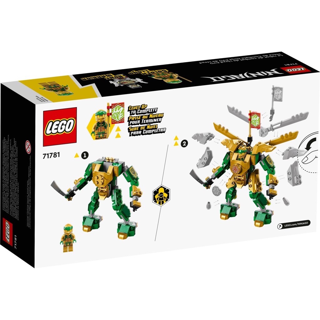 เลโก้ LEGO Ninjago 71781 Lloyd's Mech Battle EVO