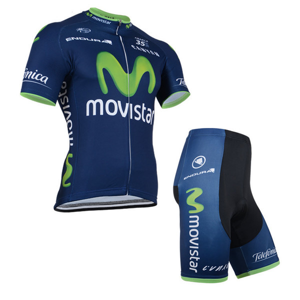ชุดปั่นจักรยาน Movistar