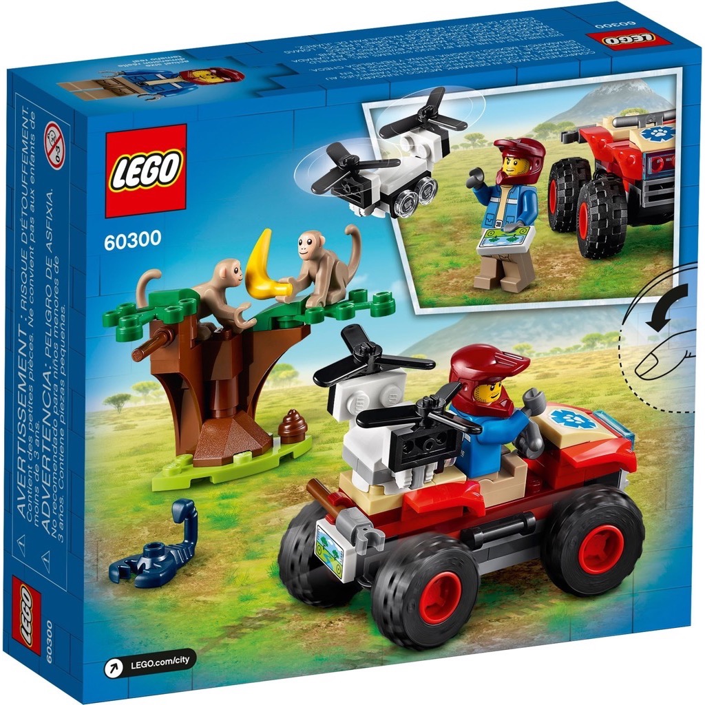 เลโก้ LEGO City 60300 Wildlife Rescue ATV