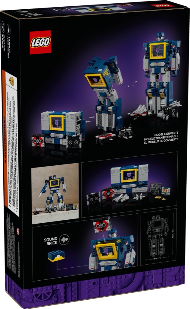 เลโก้ LEGO Exclusives 10358 Transformers: Soundwave
