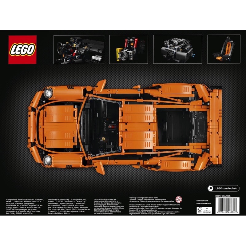 LEGO Technic 42056 Porsche 911 GT3 RS