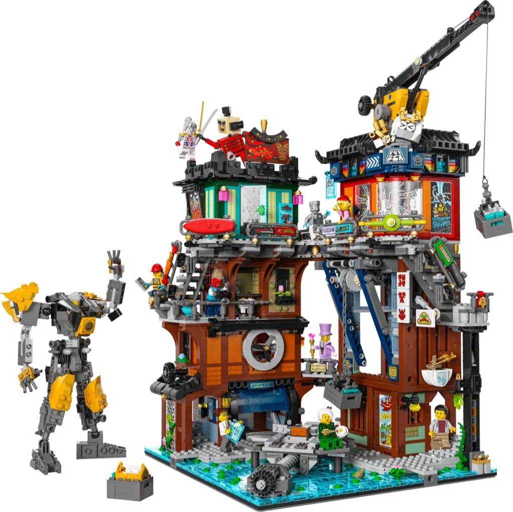 เลโก้ LEGO Exclusives Ninjago 71837 NINJAGO City Workshops