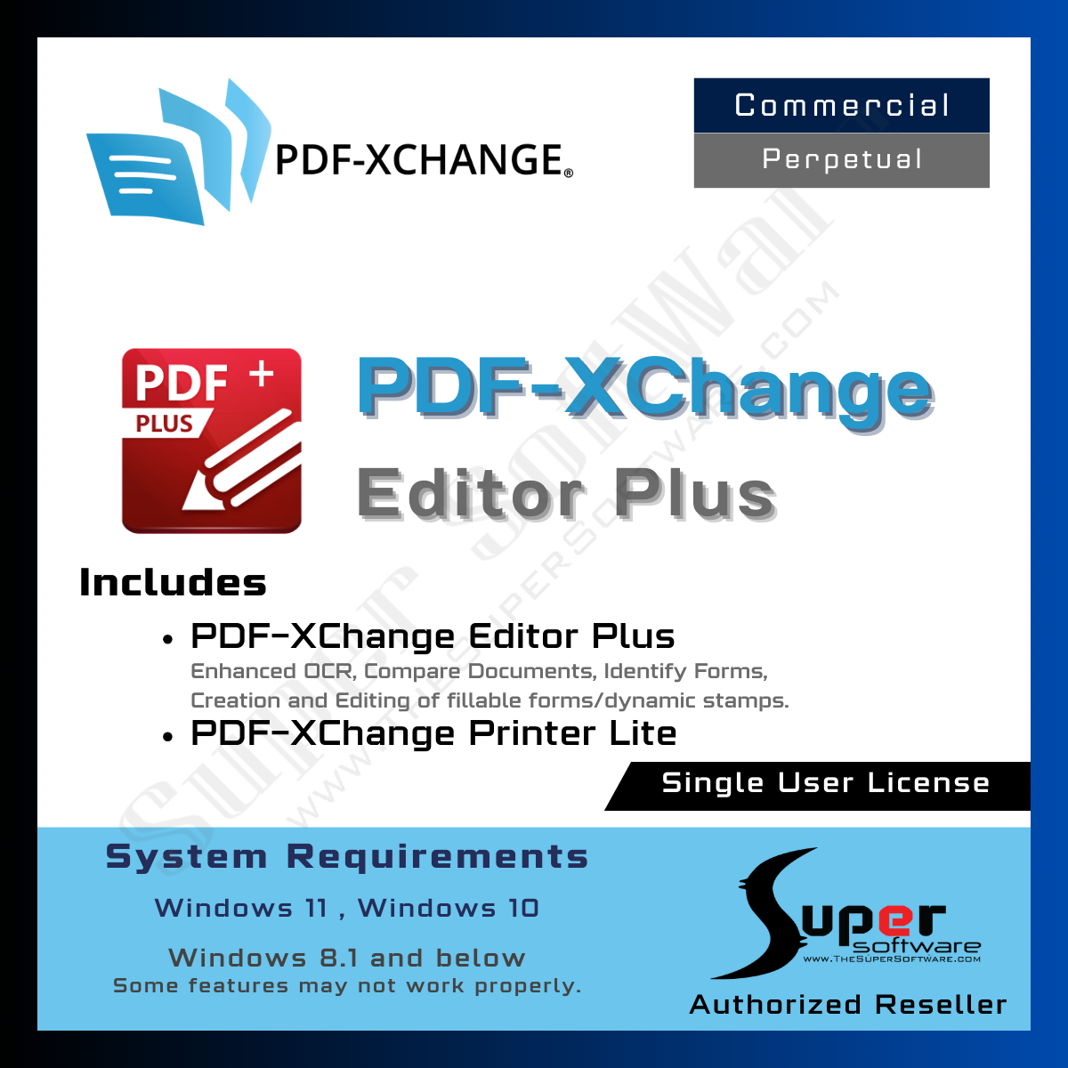 PDF-XChange Editor Plus - Perpetual License