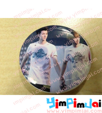 ตัวอย่างงานทำเข็มกลัดขนาดใหญ่ 5.8 cm ไม่มีขั้นต่ำ ราคาถูกคะ