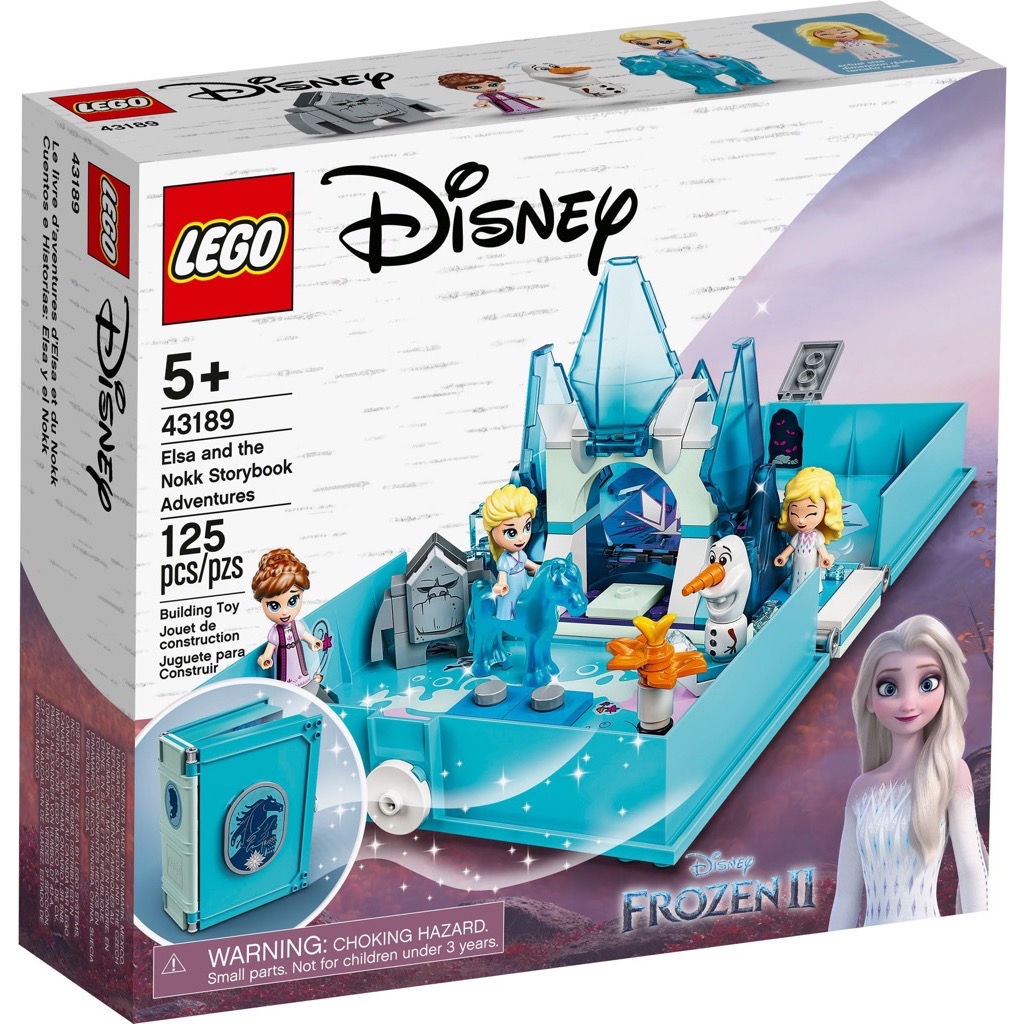 เลโก้ LEGO Disney 43189 Elsa and the Nokk Storybook Adventures