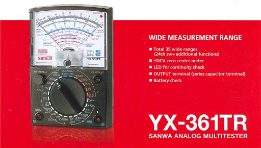 SANWA YX-361TR Analog Multimeter (Original)