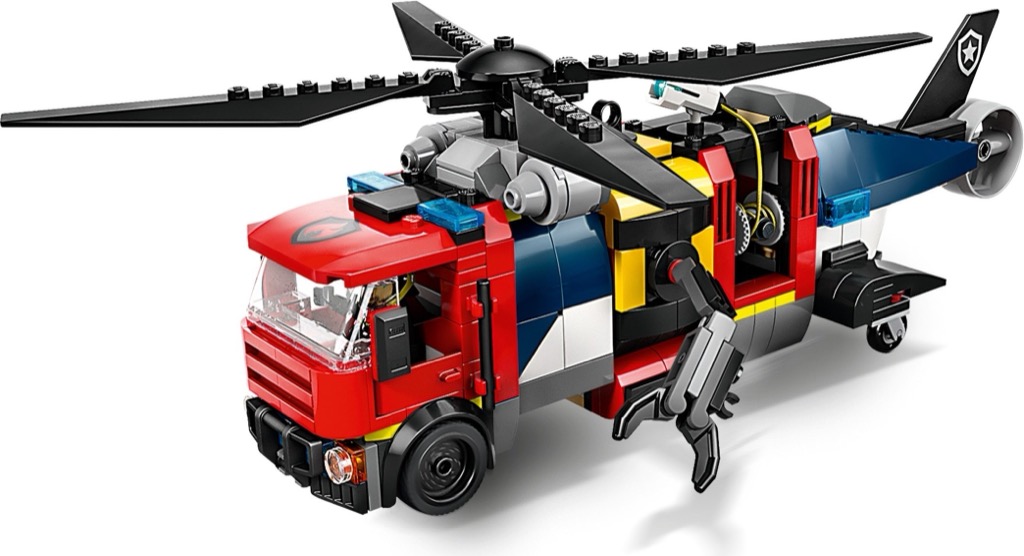เลโก้ LEGO City 60462 Helicopter, Fire Truck & Submarine Remix