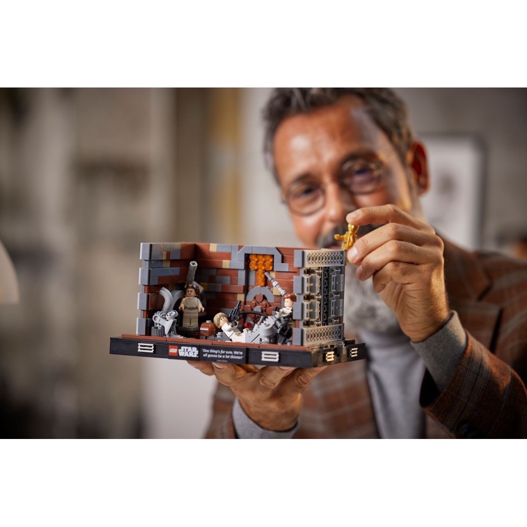 เลโก้ LEGO Star Wars 75339 Death Star Trash Compactor Diorama