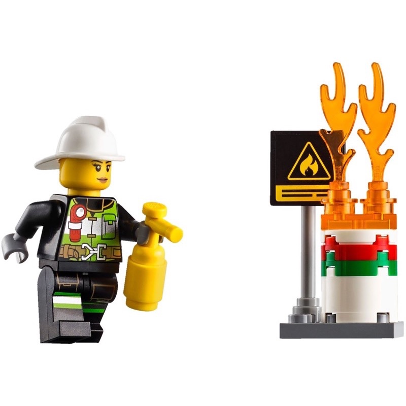 LEGO City 60107 Fire Ladder Truck