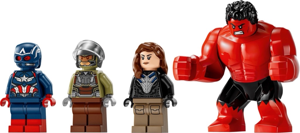 เลโก้ LEGO Super Heroes 76292 Captain America vs. Red Hulk Battle