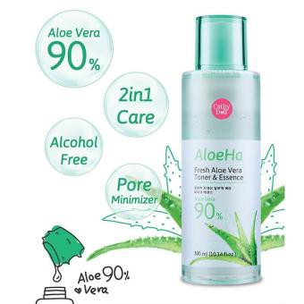 Cathy Doll AloeHa Fresh Aloe Vera Toner & Essence 300 มล