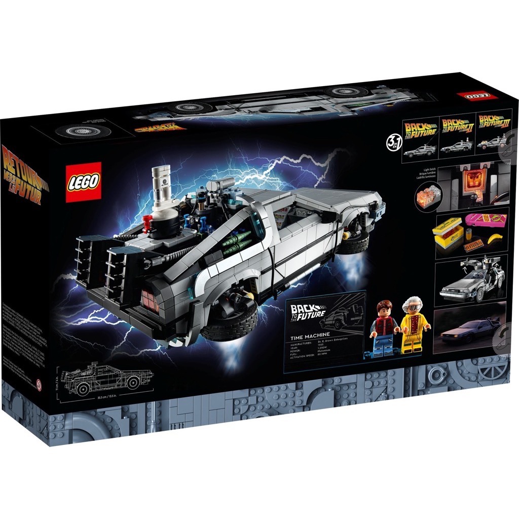 เลโก้ LEGO Exclusives 10300 Back to the Future Time Machine