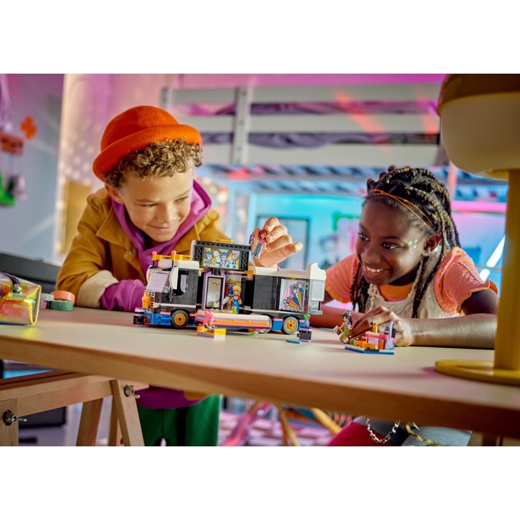 เลโก้ LEGO Friends 42619 Pop Star Music Tour Bus